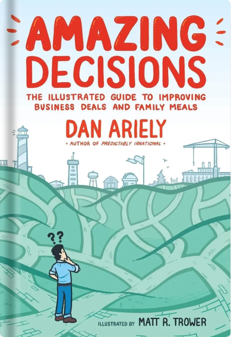 Dan Ariely撰写的《了不起的决定》一书的封面